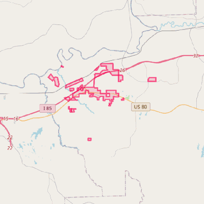 Map of Shorter