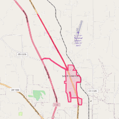 Map of South Vinemont