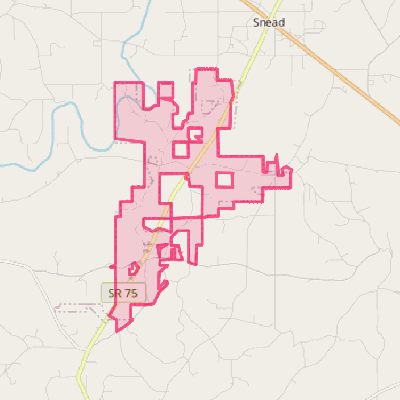 Map of Susan Moore