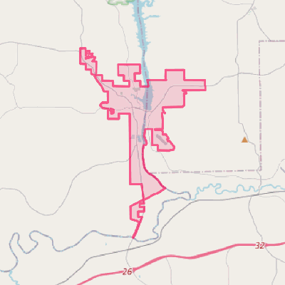 Map of Tallassee