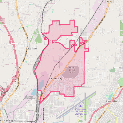 Map of Tarrant