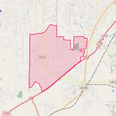 Map of Tillmans Corner