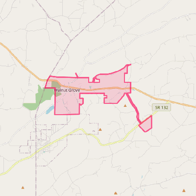 Map of Walnut Grove