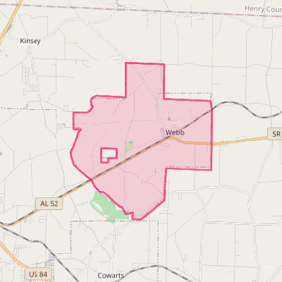 Map of Webb