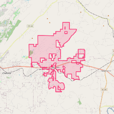 Map of Westover