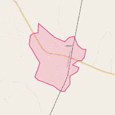 Map of Whatley