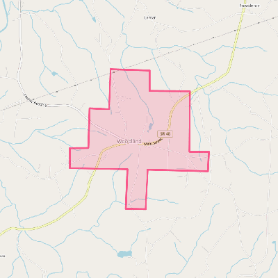 Map of Woodland