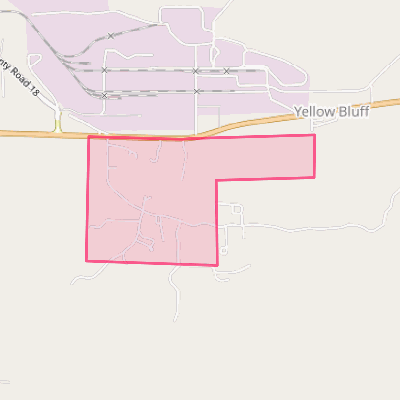 Map of Yellow Bluff