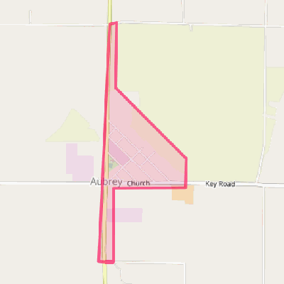 Map of Aubrey