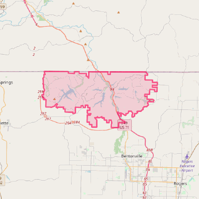 Map of Bella Vista