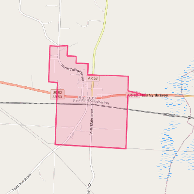 Map of Buckner