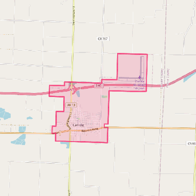 Map of Carlisle