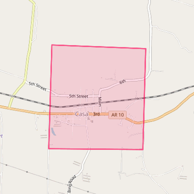 Map of Casa