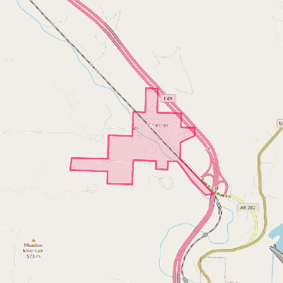 Map of Chester