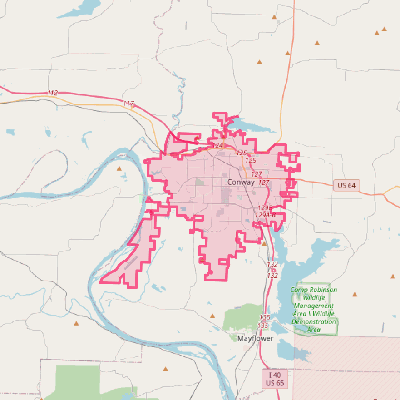 Map of Conway