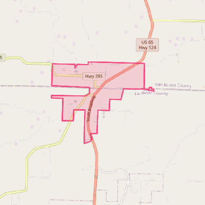 Map of Damascus