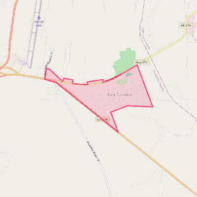 Map of East Camden