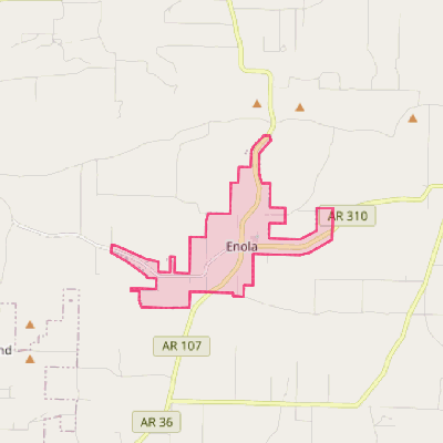 Map of Enola