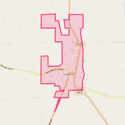 Map of Eudora