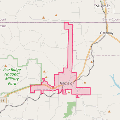 Map of Garfield