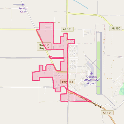 Map of Gosnell