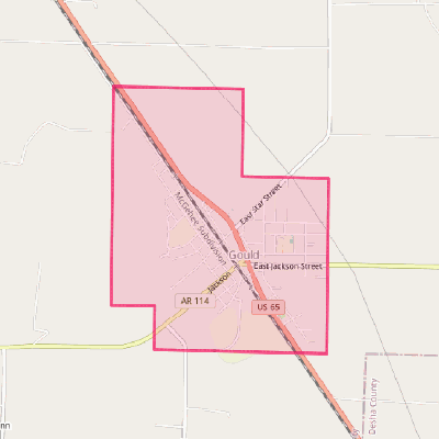 Map of Gould
