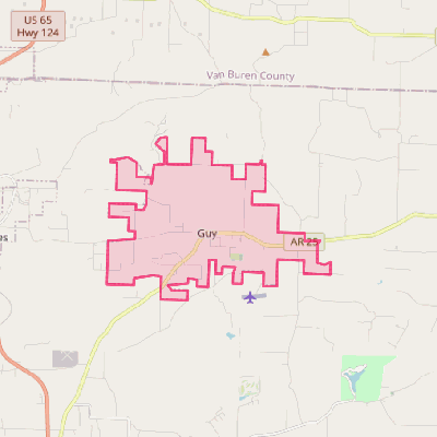 Map of Guy