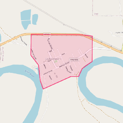 Map of Jacksonport