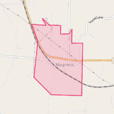 Map of Magness