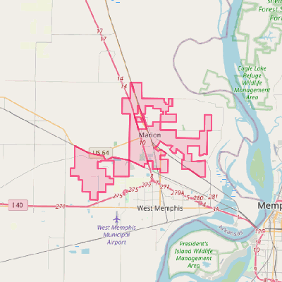 Map of Marion