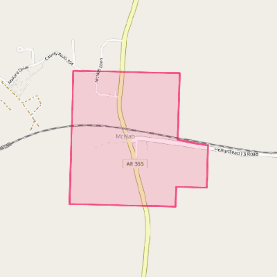 Map of McNab