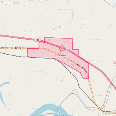 Map of Menifee