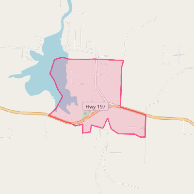 Map of New Blaine