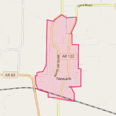 Map of Newark