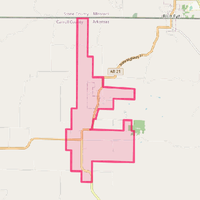 Map of Oak Grove