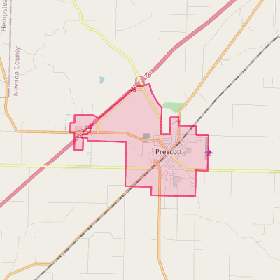 Map of Prescott