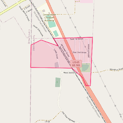 Map of Reed