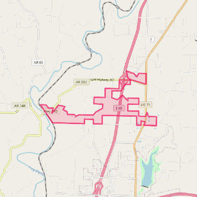 Map of Rudy