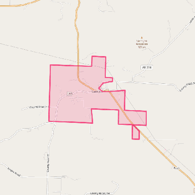 Map of St. Joe