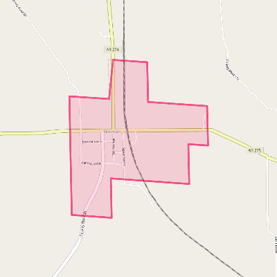 Map of Tinsman