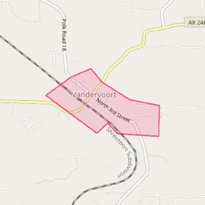 Map of Vandervoort