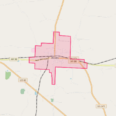 Map of Waldo