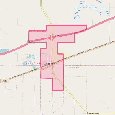 Map of Wheatley