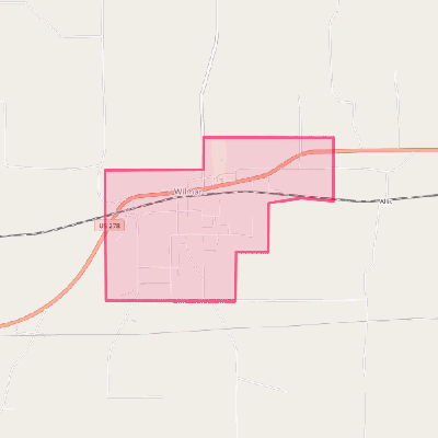 Map of Wilmar