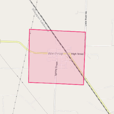 Map of Winthrop