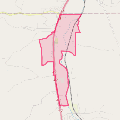 Map of Amado