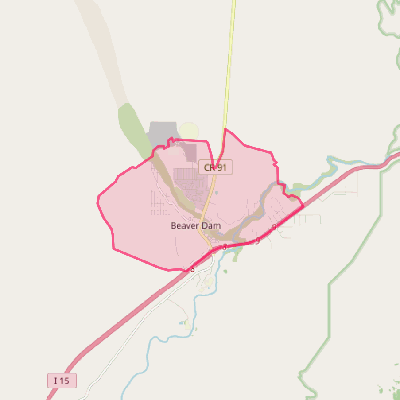 Map of Beaver Dam