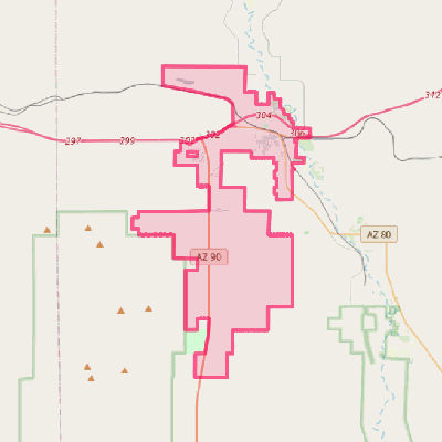 Map of Benson