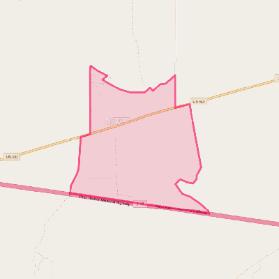 Map of Brenda