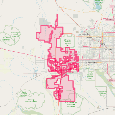 Map of Buckeye